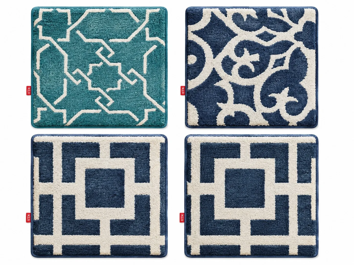 Blue mat collection