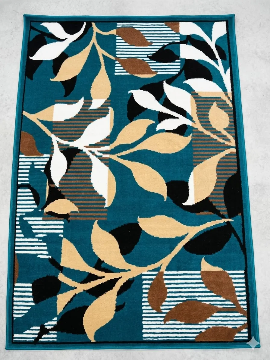 Floral carpet